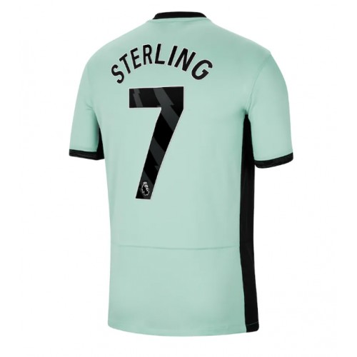 Pánský Fotbalový dres Chelsea Raheem Sterling #7 2023-24 Třetí Krátký Rukáv